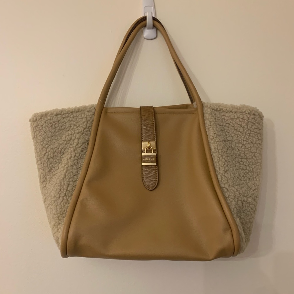 Anne Klein Tote Sherpa Bag